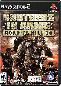 Brothers in Arms Road to Hill 30 PAL Playstation 2 PAL box art